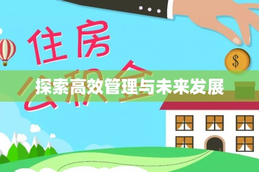 门源探索高效管理与未来发展