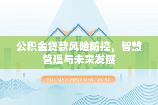 门源公积金贷款风险防控，智慧管理与未来发展