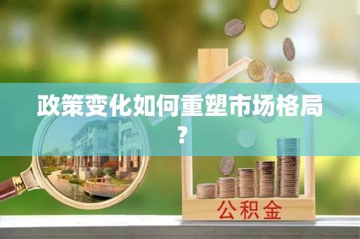 门源政策变化如何重塑市场格局？