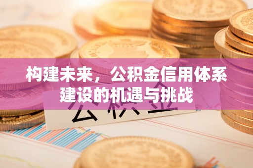 门源构建未来，公积金信用体系建设的机遇与挑战