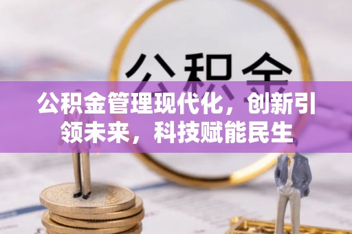 门源公积金管理现代化，创新引领未来，科技赋能民生