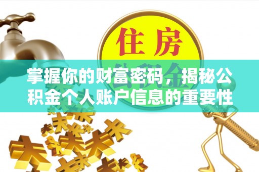 门源掌握你的财富密码，揭秘公积金个人账户信息的重要性