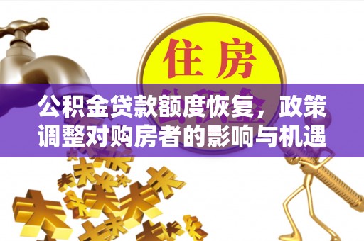 门源公积金贷款额度恢复，政策调整对购房者的影响与机遇