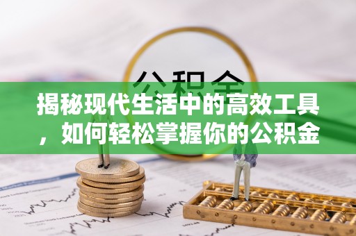 门源揭秘现代生活中的高效工具，如何轻松掌握你的公积金查询方式