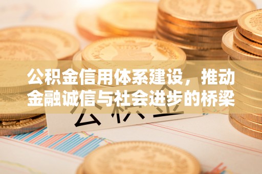 门源公积金信用体系建设，推动金融诚信与社会进步的桥梁