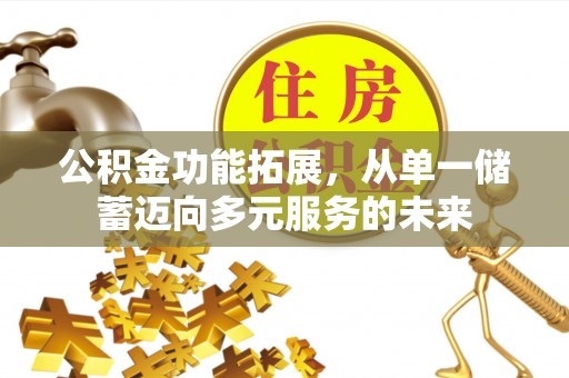 门源公积金功能拓展，从单一储蓄迈向多元服务的未来
