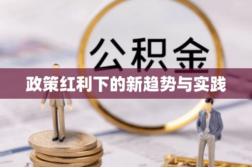 门源政策红利下的新趋势与实践