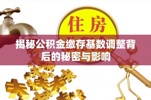 门源揭秘公积金缴存基数调整背后的秘密与影响