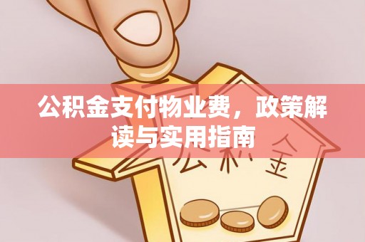 门源公积金支付物业费，政策解读与实用指南