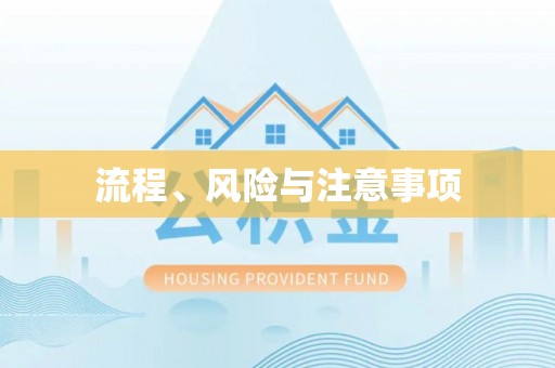 门源流程、风险与注意事项